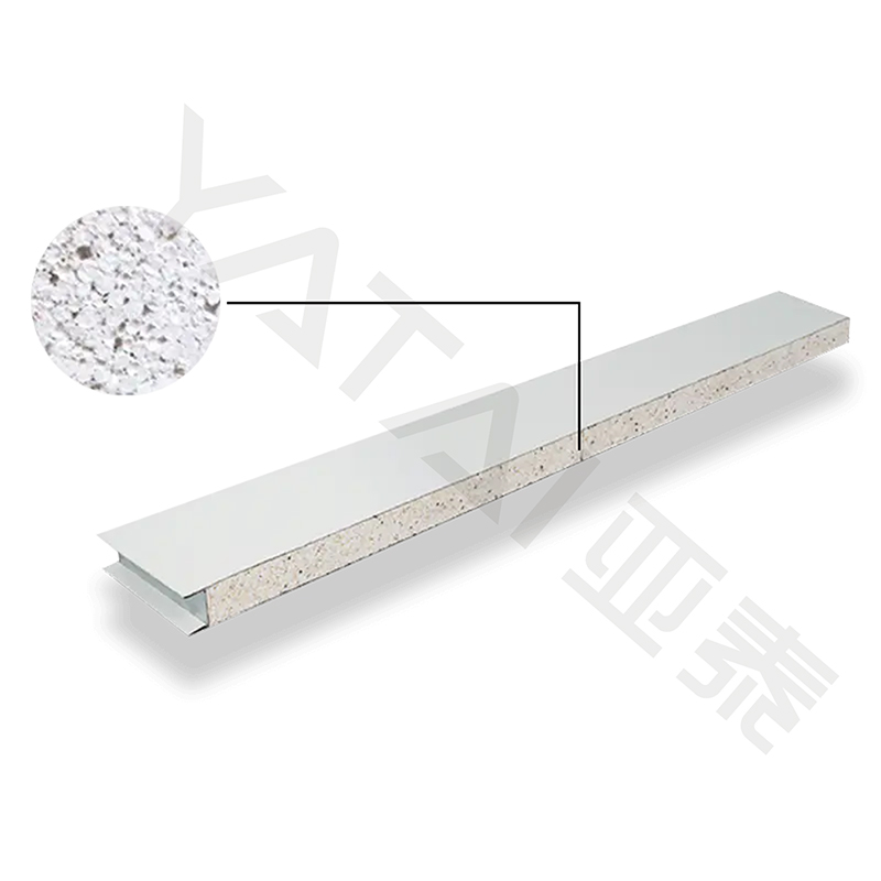 Panel warstwowy wykonany maszynowo z tlenosiarczanu magnezu