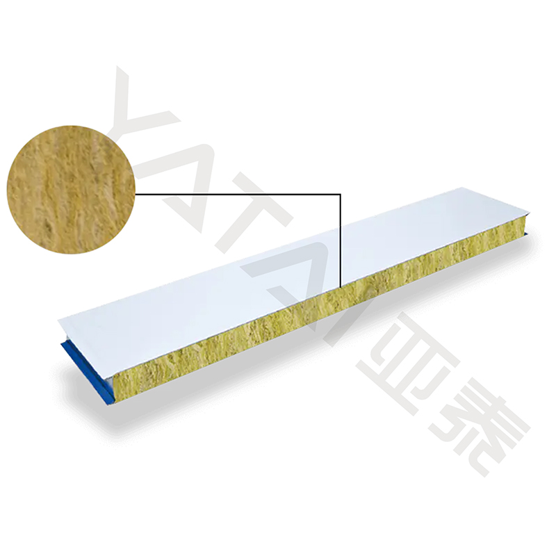 Panel warstwowy z wełny mineralnej wykonany maszynowo